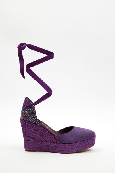 Charlene Morado | Purple Espadrilles