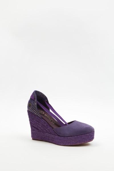 Charlene Morado | Purple Espadrilles