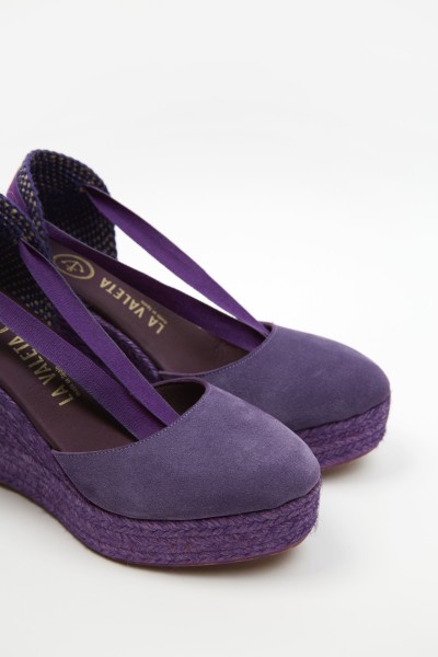 Charlene Morado | Purple Espadrilles