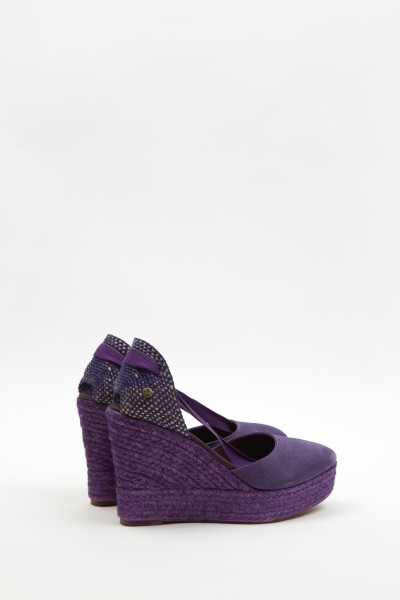 Charlene Morado | Purple Espadrilles