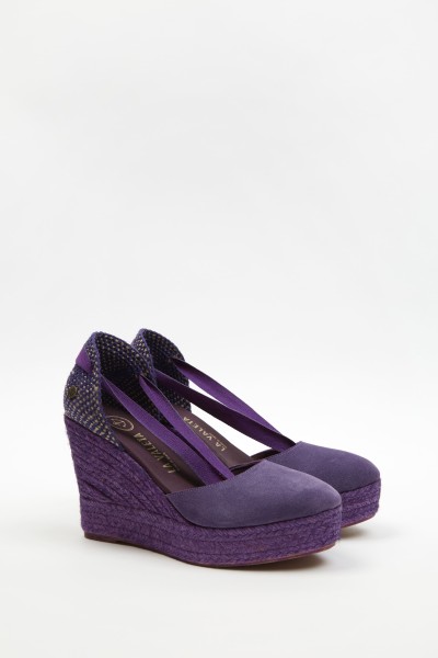 Charlene Morado | Purple Espadrilles