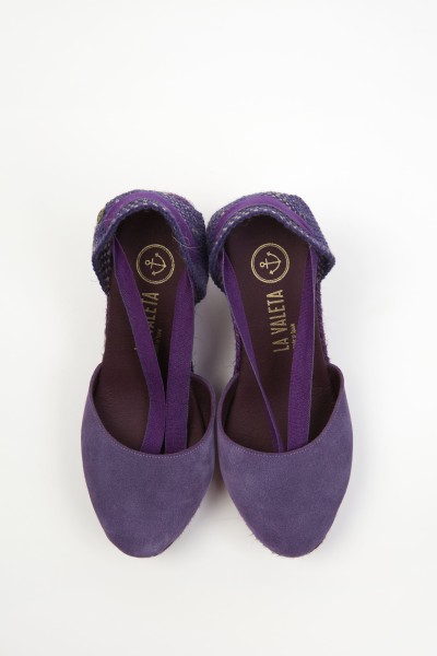 Charlene Morado | Purple Espadrilles