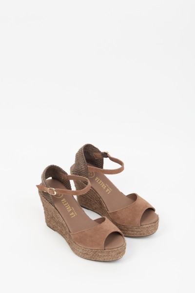 Charlene Peep Toe Taupe