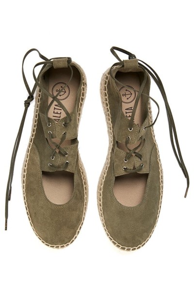 Kara Kaki | Espadrille Platform Shoes