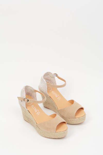 Charlene Peep Toe Nude