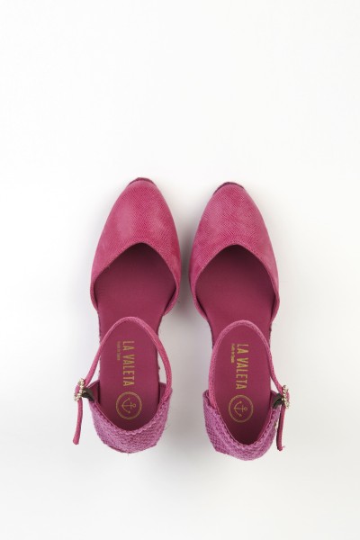 Leticia Fucsia | Fuchsia Espadrilles