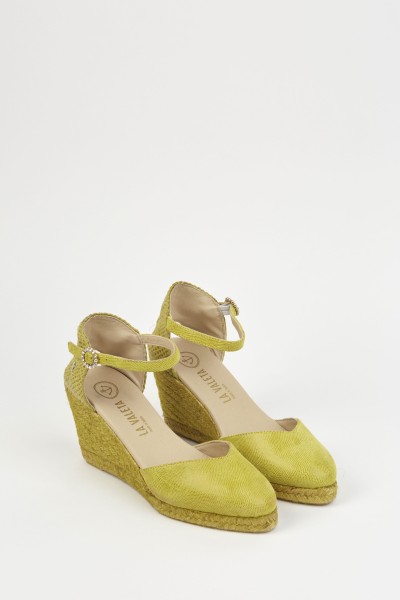 Leticia Lima | Lime Green Espadrilles