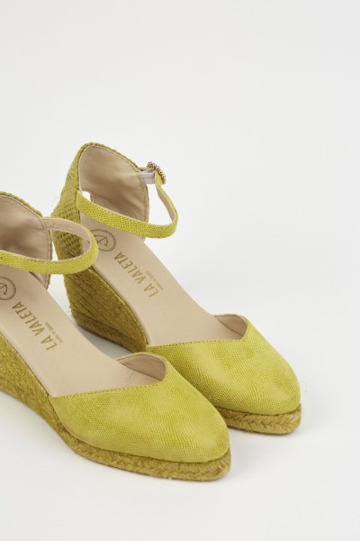 Leticia Lima | Lime Green Espadrilles