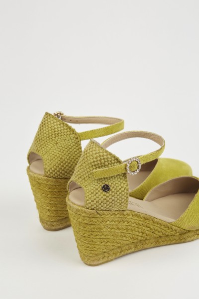 Leticia Lima | Lime Green Espadrilles