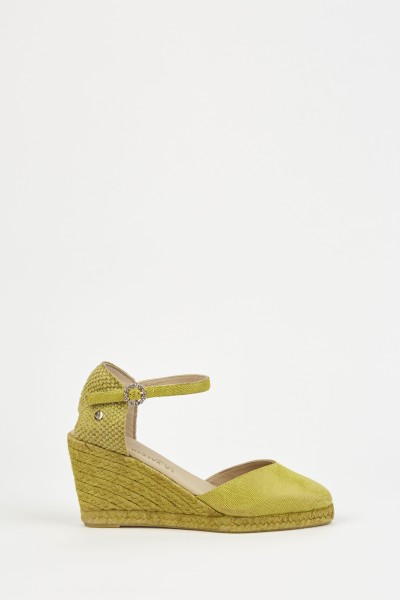 Leticia Lima | Lime Green Espadrilles