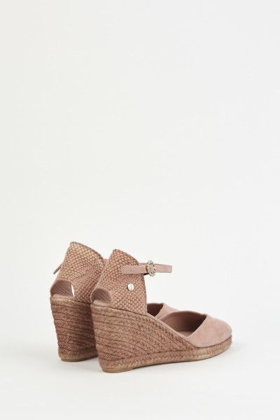 Leticia Nude | Espadrilles with Medium Wedge