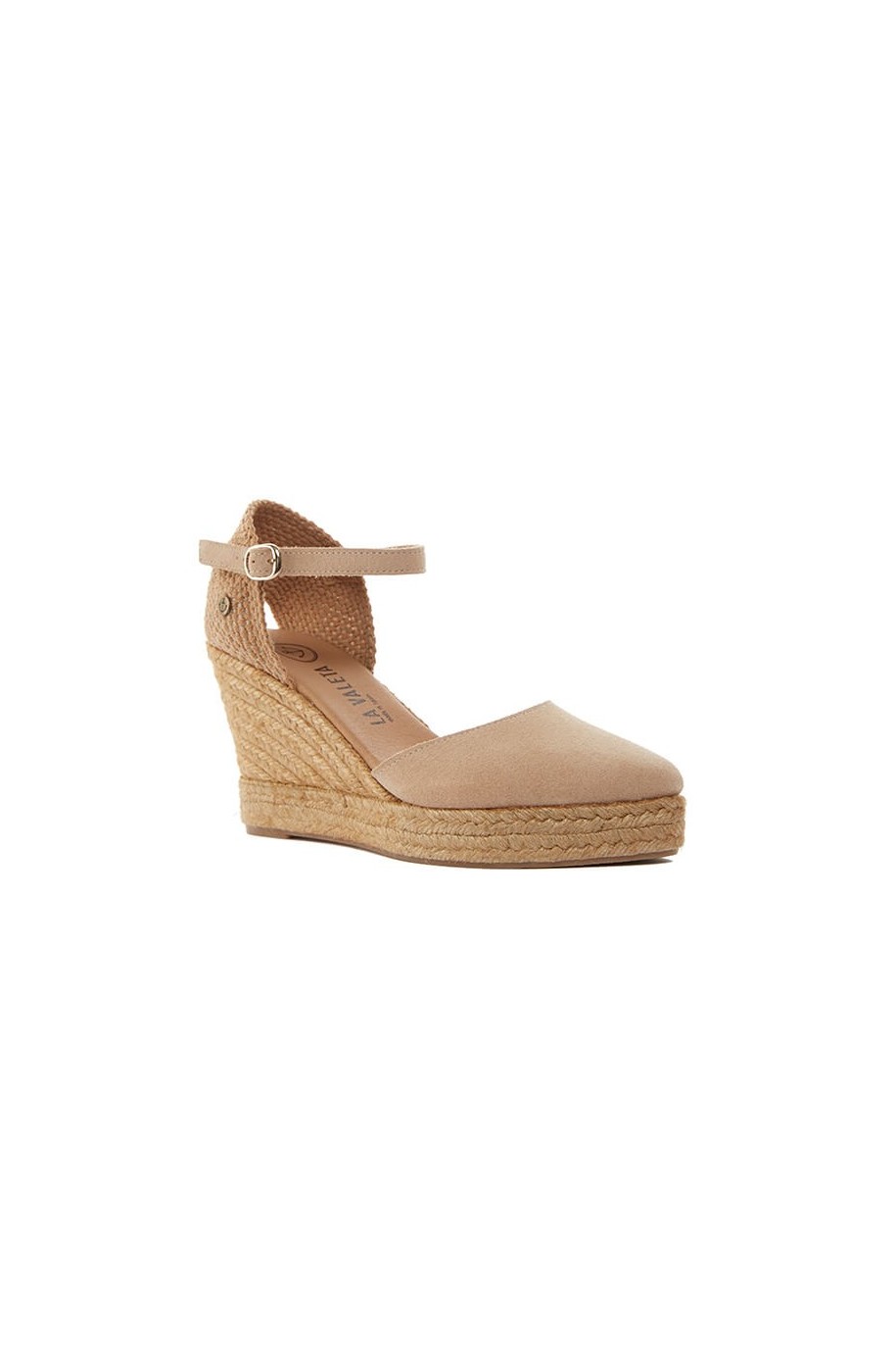 Espadrille Wedge Sandals Nude | Sofía 