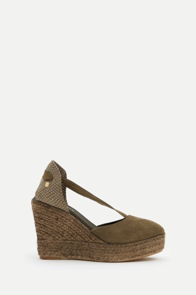 Charlene Olive | Women's Olive Green Espadrilles