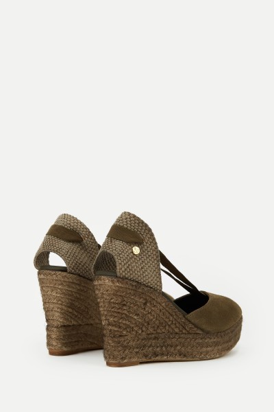 Charlene Olive | Women's Olive Green Espadrilles