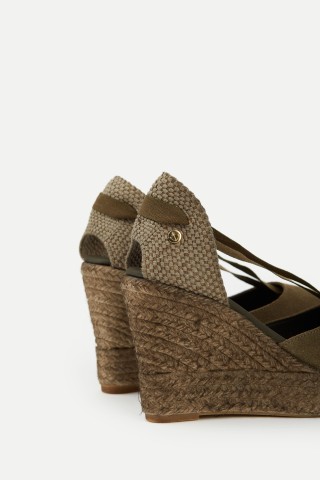 Charlene Olive | Women's Olive Green Espadrilles