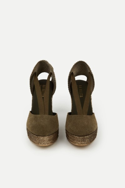 Charlene Olive | Women's Olive Green Espadrilles