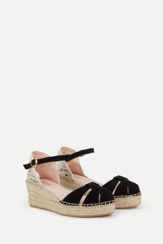 Alba Negro | Handcrafted Espadrilles