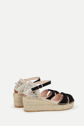 Alba Negro | Handcrafted Espadrilles