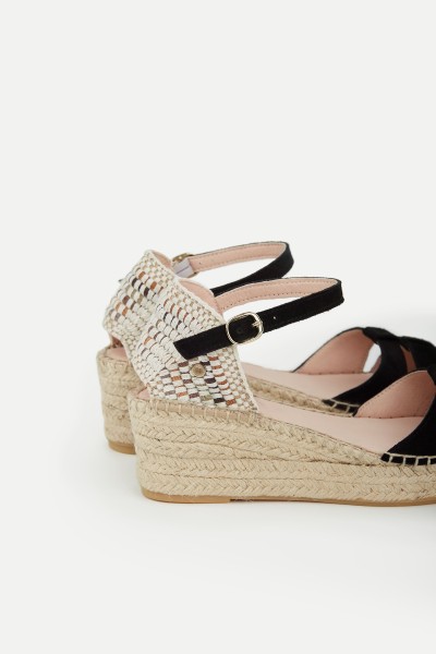 Alba Negro | Handcrafted Espadrilles