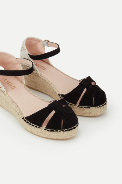Alba Negro | Handcrafted Espadrilles