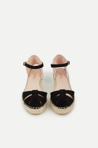 Alba Negro | Handcrafted Espadrilles