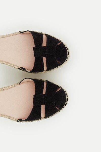 Alba Negro | Handcrafted Espadrilles