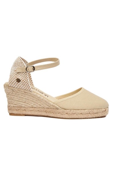 Beige Women's Espadrilles | LA VALETA