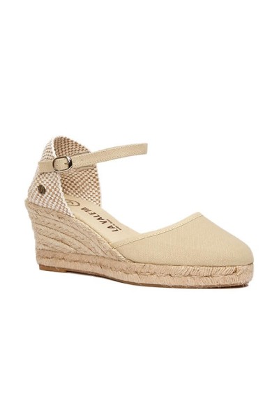 Beige Women's Espadrilles | LA VALETA