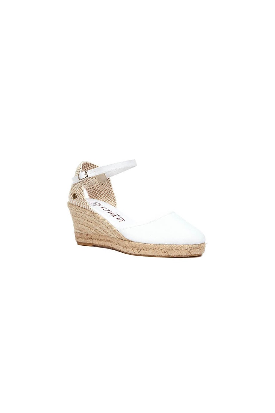 White Women's Espadrilles| LA VALETA